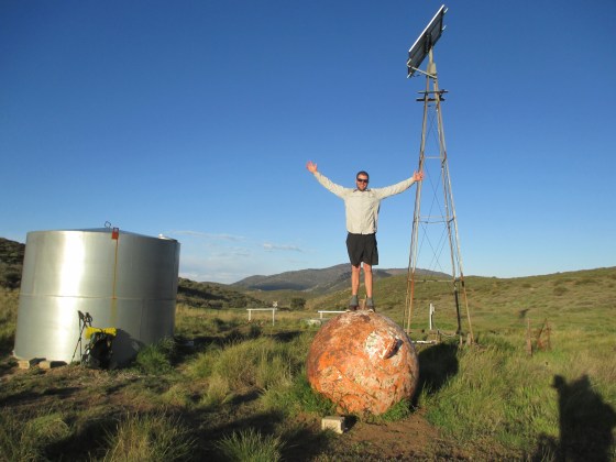 Chas after breaking camp 