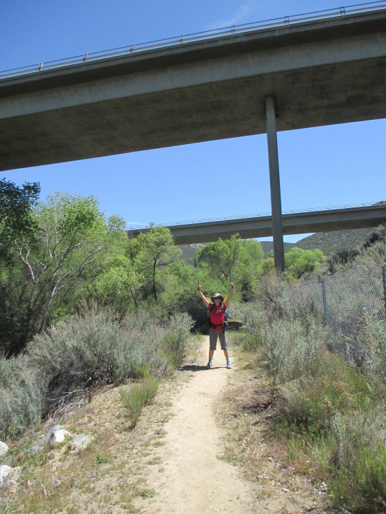 Chelsea under the 8 Freeway! 